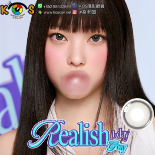 Olens 1Day Realish Gray 리얼리쉬 그레이(10P)